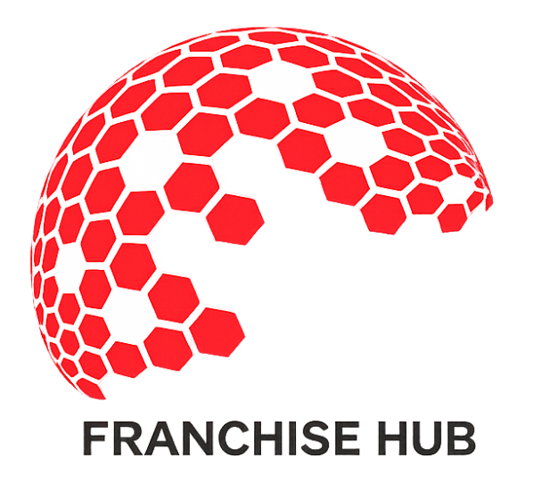 Franchise Hub Logo black